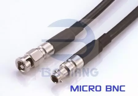 Micro BNC焊接型同軸連接器 - Micro BNC公端焊接型射頻連接器